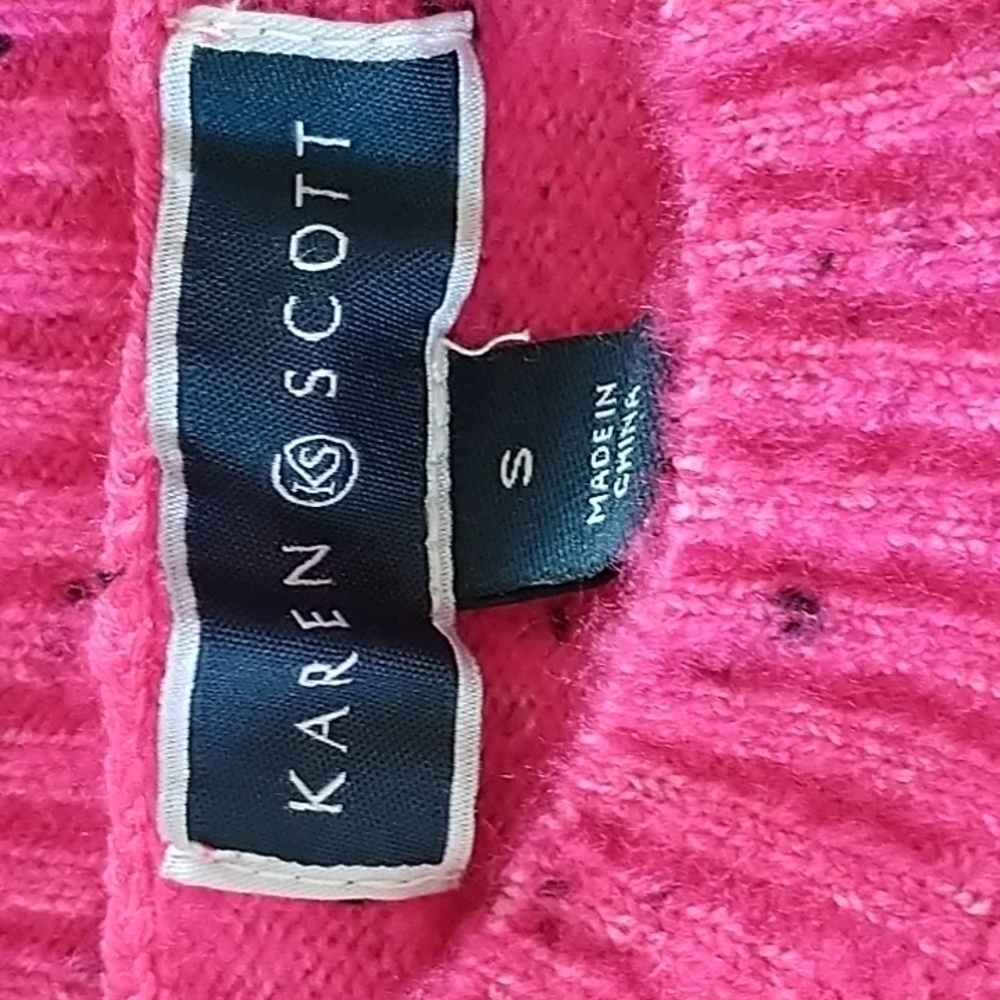 Karen Scott Whismy Penguin Sweater S - Picture 12 of 13